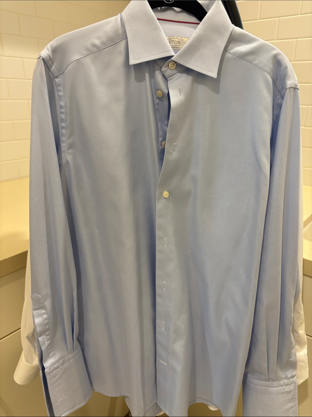 Eton Light Blue Dress Shirt - Classic Mens Shirt